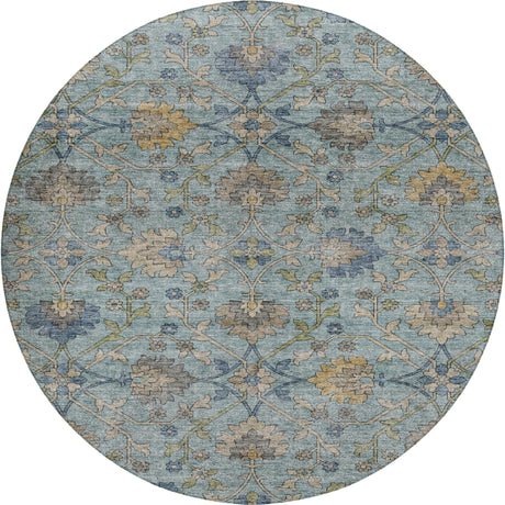 Dalyn Silk Road SR1 Denim Rug round rug