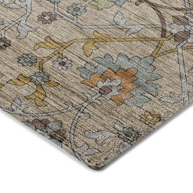 Dalyn Silk Road SR1 Flax Rug corner detail
