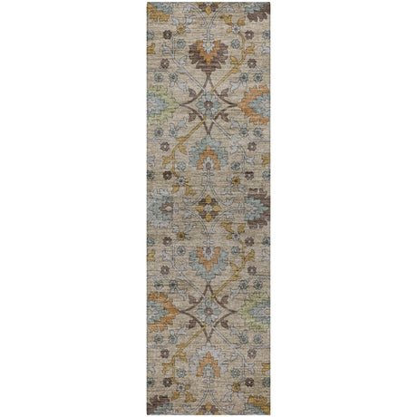 Dalyn Silk Road SR1 Flax Rug runner rug