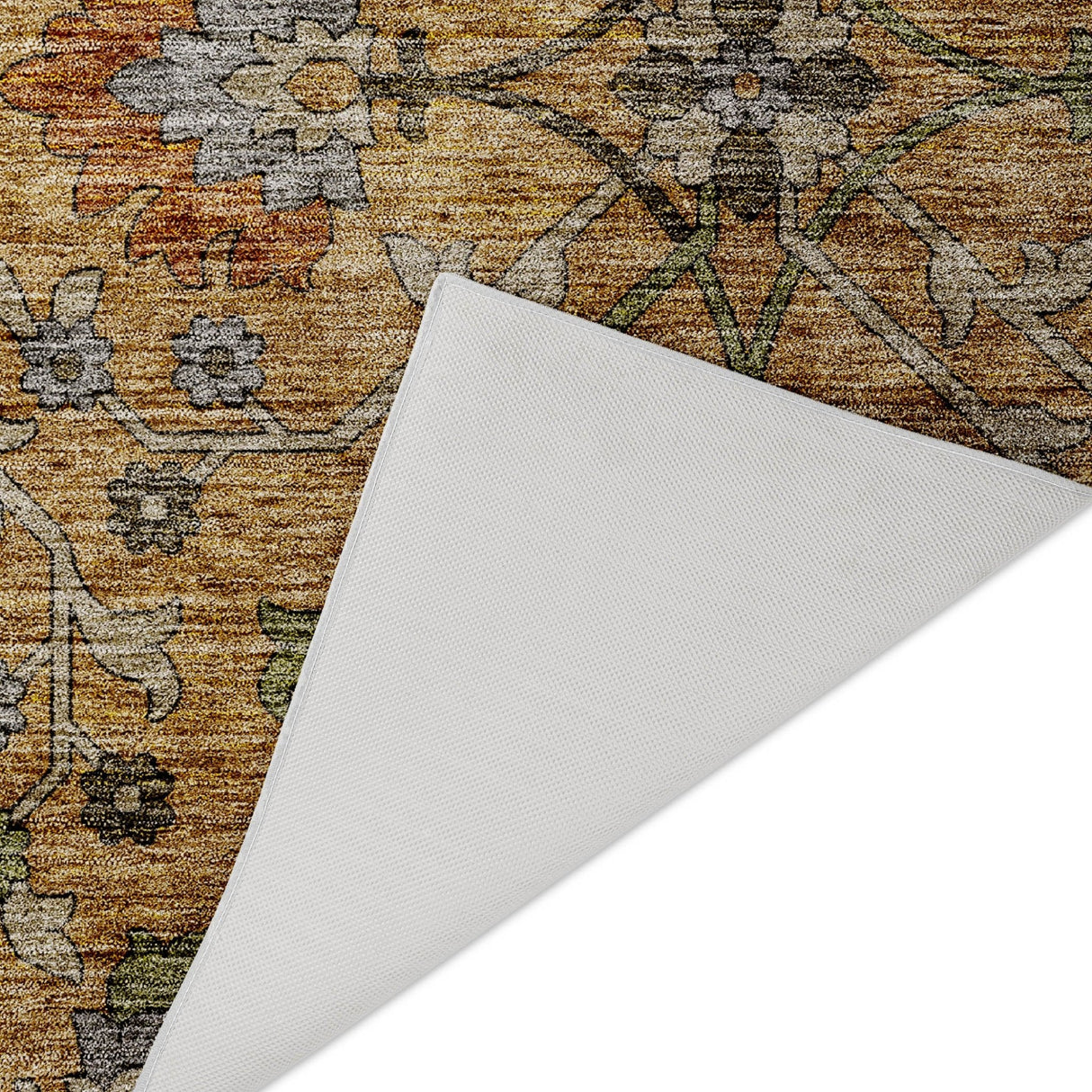 Dalyn Silk Road SR1 Saffron Rug backing detail