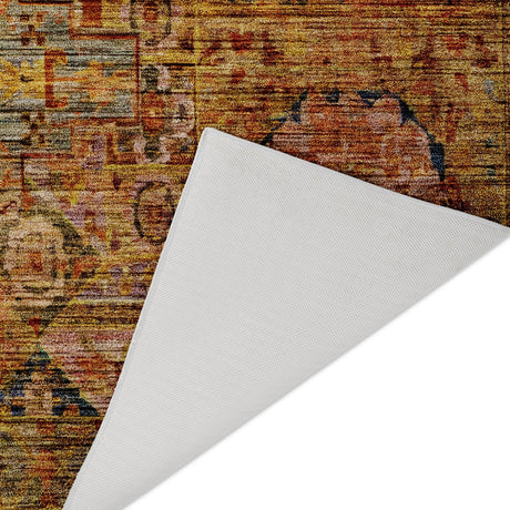 Dalyn Silk Road SR10 Curry Rug backing detail