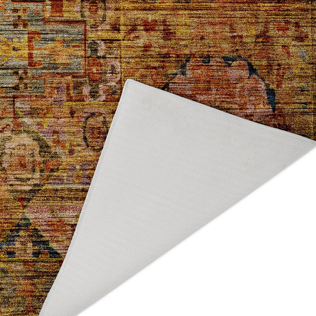 Dalyn Silk Road SR10 Curry Rug backing detail