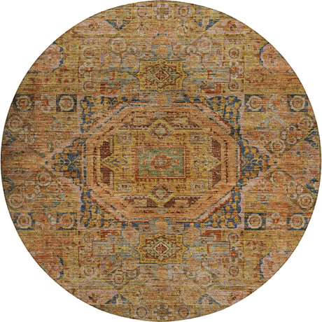 Dalyn Silk Road SR10 Curry Rug round rug
