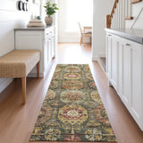 Dalyn Silk Road SR11 Fern Rug shown in a room