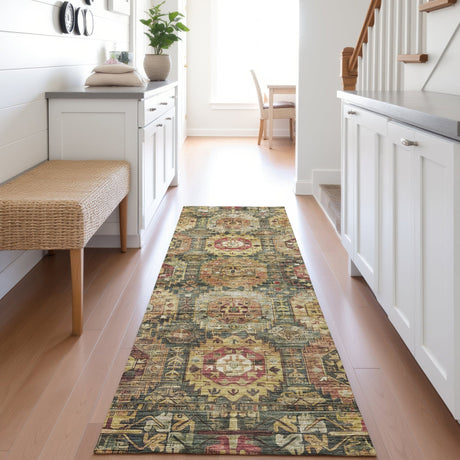 Dalyn Silk Road SR11 Fern Rug shown in a room
