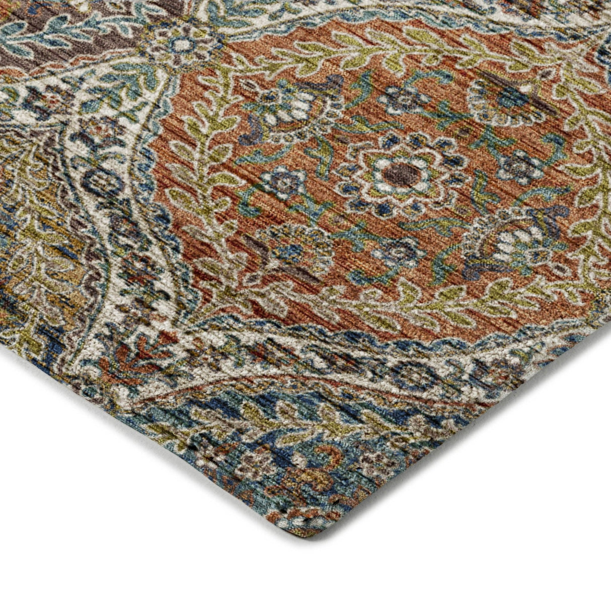 Dalyn Silk Road SR12 Multi Rug corner detail