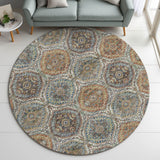 Dalyn Silk Road SR12 Multi Rug shown in a room