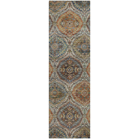 Dalyn Silk Road SR12 Multi Rug runner rug