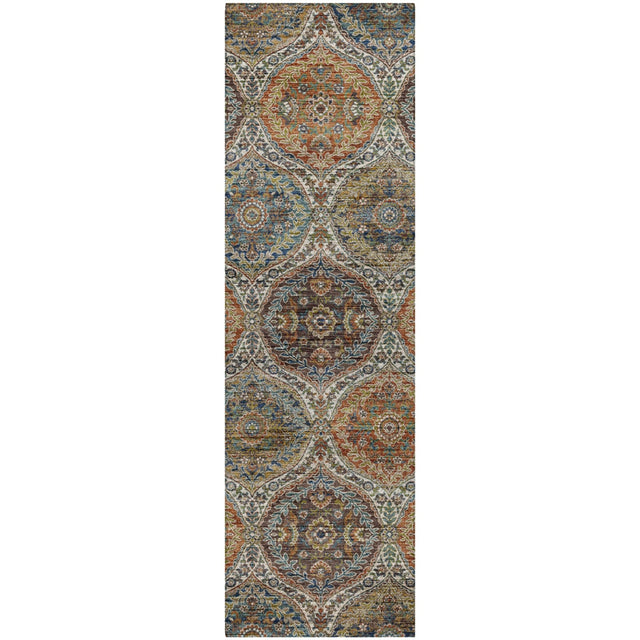 Dalyn Silk Road SR12 Multi Rug runner rug