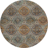 Dalyn Silk Road SR12 Multi Rug round rug