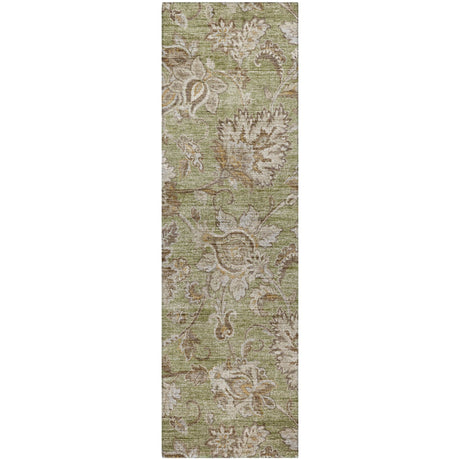 Dalyn Silk Road SR2 Aloe Rug runner rug
