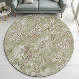 Dalyn Silk Road SR2 Aloe Rug shown in a room