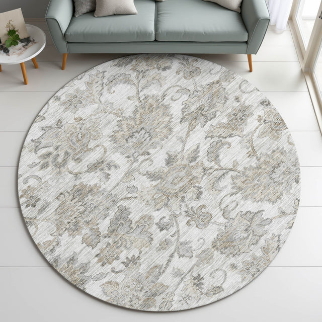 Dalyn Silk Road SR2 Linen Rug shown in a room