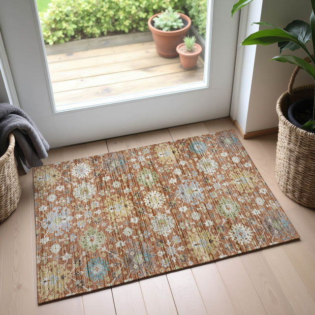 Dalyn Silk Road SR3 Cayenne Rug shown in a room