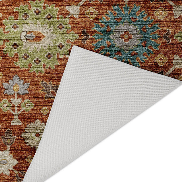 Dalyn Silk Road SR3 Cayenne Rug backing detail