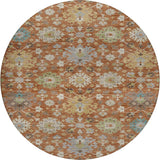 Dalyn Silk Road SR3 Cayenne Rug round rug