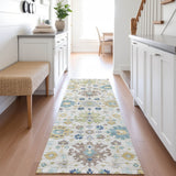 Dalyn Silk Road SR3 Ivory Rug shown in a room