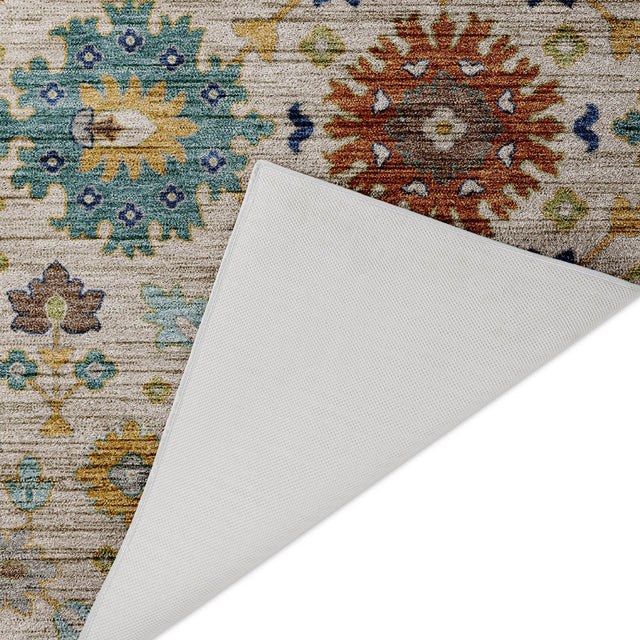 Dalyn Silk Road SR3 Ivory Rug backing detail