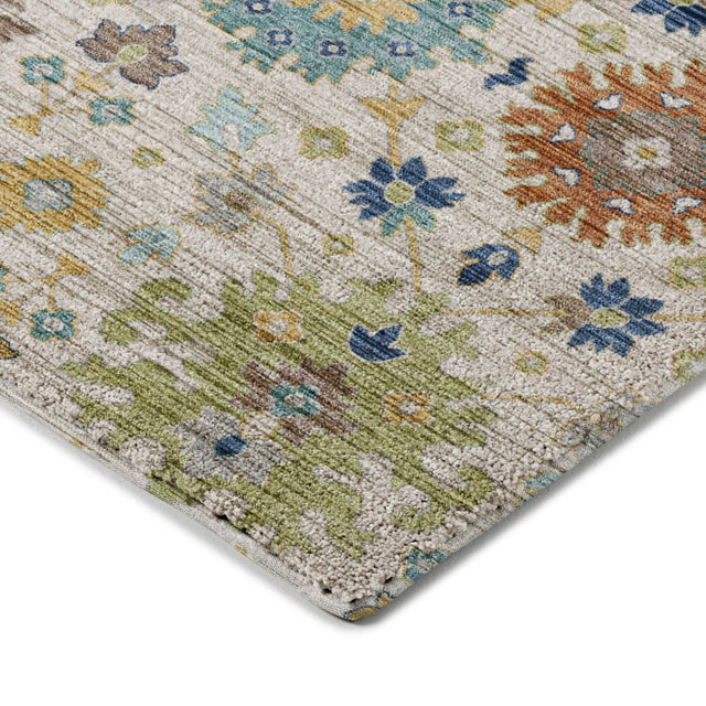 Dalyn Silk Road SR3 Ivory Rug corner detail