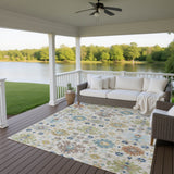 Dalyn Silk Road SR3 Ivory Rug outdoor lifestyle image