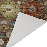 Dalyn Silk Road SR3 Mocha Rug backing detail