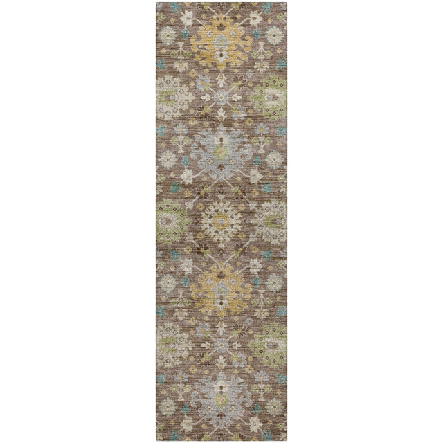 Dalyn Silk Road SR3 Mocha Rug runner rug
