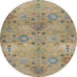 Dalyn Silk Road SR3 Turmeric Rug round rug