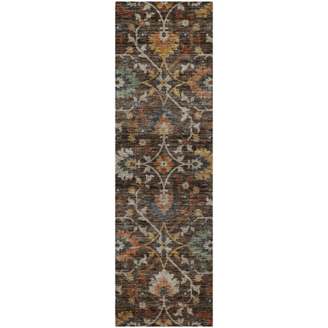 Dalyn Silk Road SR4 Chocolate Rug runner rug
