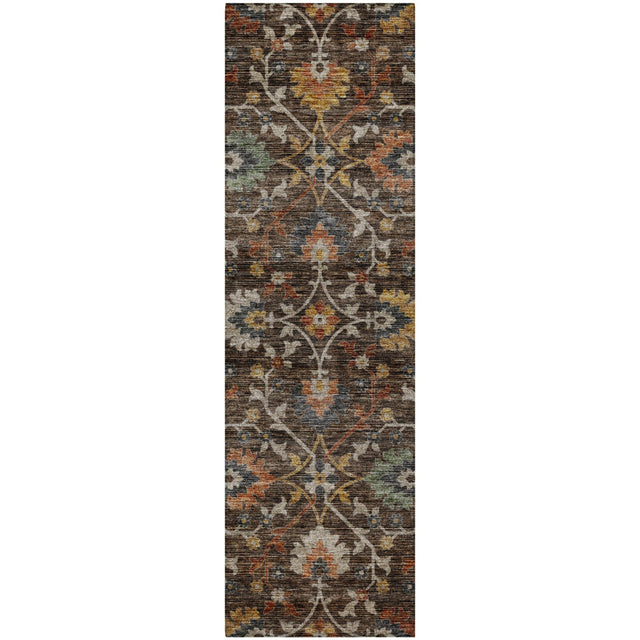 Dalyn Silk Road SR4 Chocolate Rug runner rug