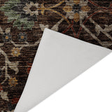Dalyn Silk Road SR4 Chocolate Rug backing detail
