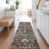 Dalyn Silk Road SR4 Chocolate Rug shown in a room