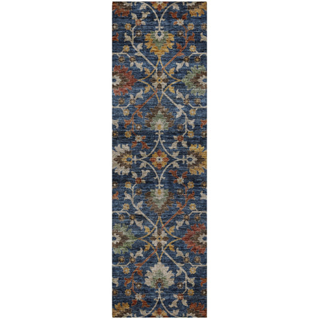 Dalyn Silk Road SR4 Navy Rug runner rug