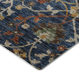 Dalyn Silk Road SR4 Navy Rug corner detail