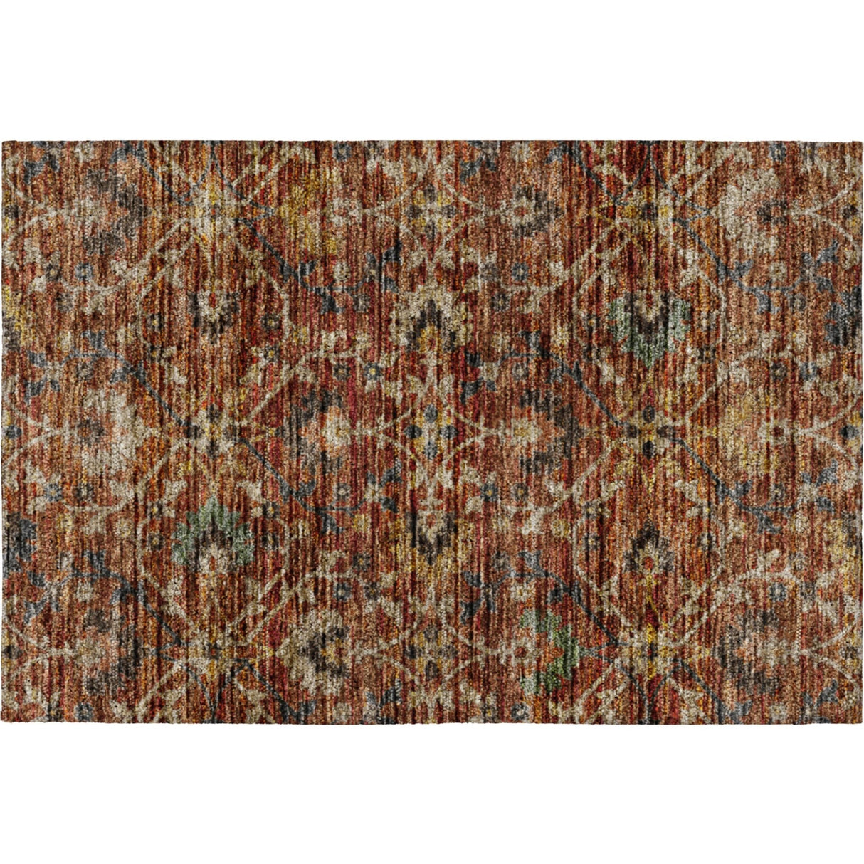 Dalyn Silk Road SR4 Paprika Rug rectangular rug