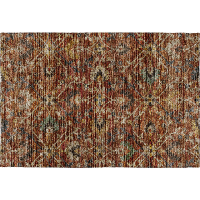 Dalyn Silk Road SR4 Paprika Rug rectangular rug
