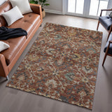 Dalyn Silk Road SR4 Paprika Rug shown in a room