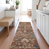 Dalyn Silk Road SR4 Paprika Rug shown in a room