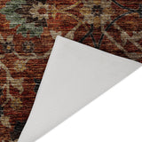 Dalyn Silk Road SR4 Paprika Rug backing detail