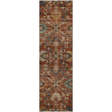 Dalyn Silk Road SR4 Paprika Rug runner rug