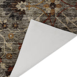 Dalyn Silk Road SR4 Pewter Rug backing detail