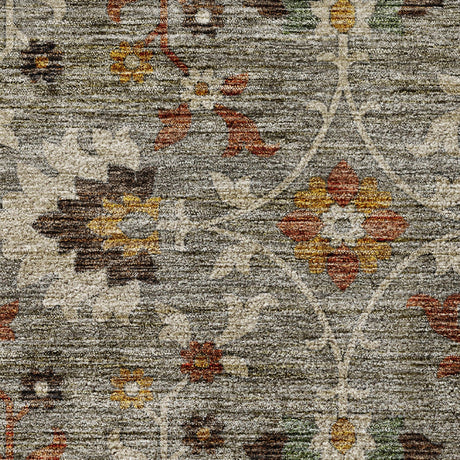 Dalyn Silk Road SR4 Pewter Rug color swatch