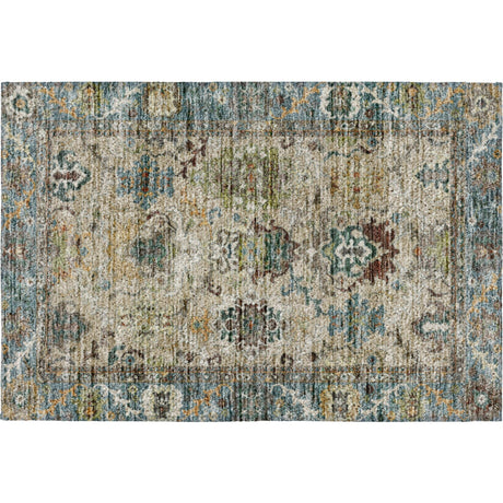 Dalyn Silk Road SR5 Aqua Rug rectangular rug