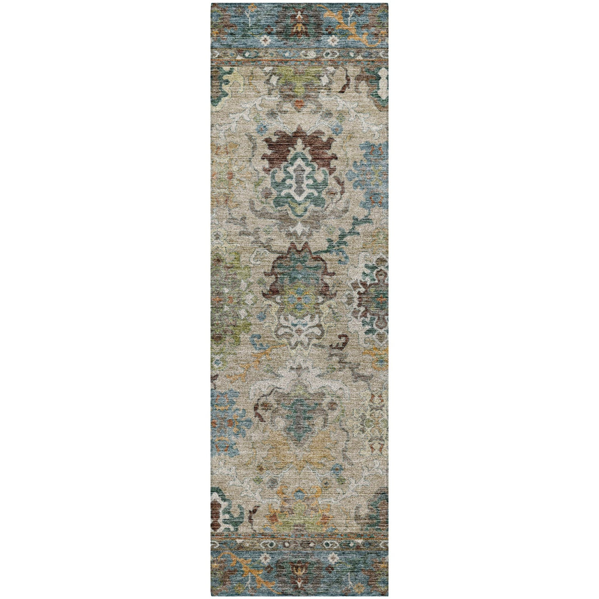 Dalyn Silk Road SR5 Aqua Rug runner rug