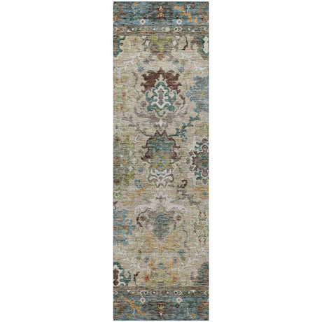 Dalyn Silk Road SR5 Aqua Rug runner rug