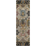 Dalyn Silk Road SR5 Black Rug runner rug