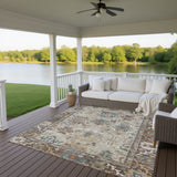 Dalyn Silk Road SR5 Chocolate Rug outdoor lifestyle image