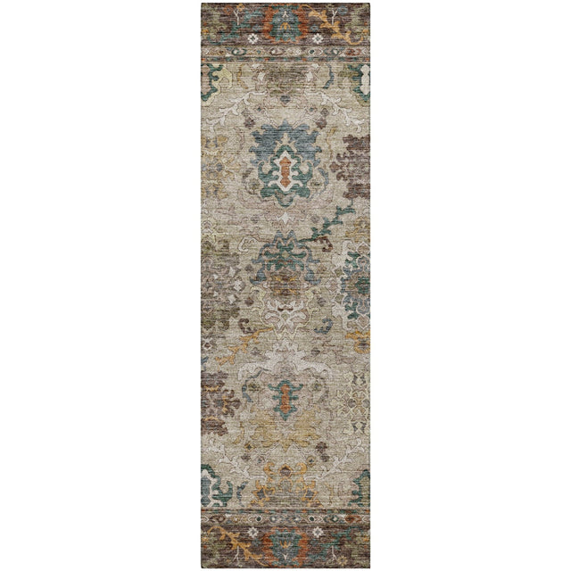 Dalyn Silk Road SR5 Chocolate Rug runner rug