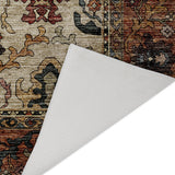 Dalyn Silk Road SR5 Copper Rug backing detail