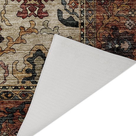 Dalyn Silk Road SR5 Copper Rug backing detail