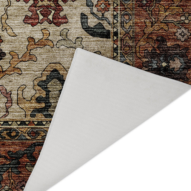 Dalyn Silk Road SR5 Copper Rug backing detail